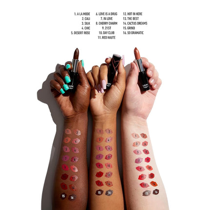 NYX PROFESSIONAL MAKEUP Shout Loud Satin Lipstick Cali