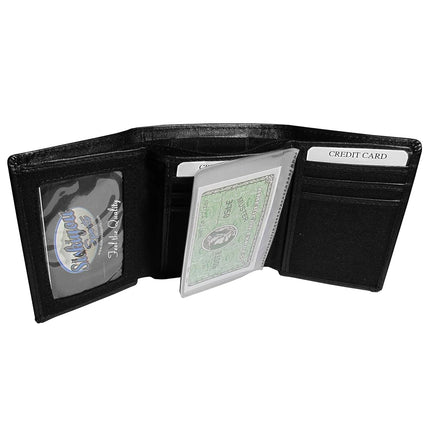 Siskiyou Sports HTRN50 NHL Philadelphia Flyers Leather Tri-Fold Wallet
