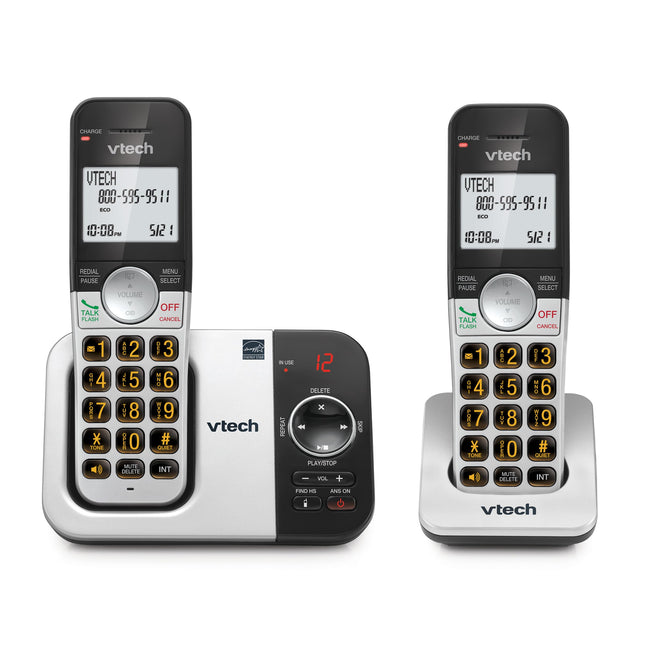 VTech - Cordless Phone with Answering Machine, 2 H