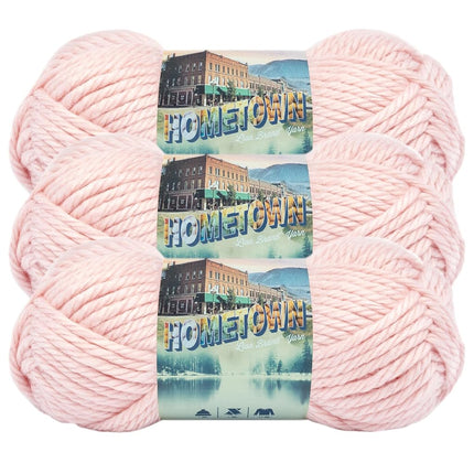 Lion Brand Hometown Yarn 3-Pack, Bulky Yarn for Kn