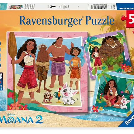 Ravensburger Children Puzzles Moana 2 Off To New Adventures - Ages 5+