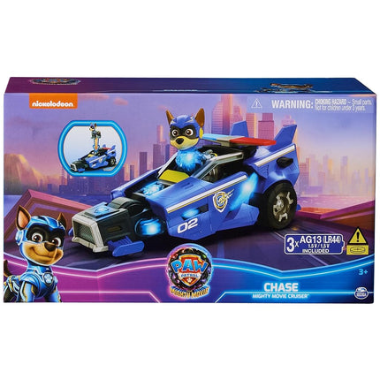 Paw Patrol: The Mighty Movie, Airplane Toy with Skye Mighty Pups Action Figure, Lights and Sounds, Kids Toys for Boys & Girls 3+