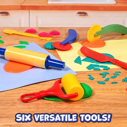 READY 2 LEARN Dough Tools, Set of 6