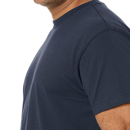 Dickies - Mens Mens Heavyweight Crew Neck Shirt, XXX-Large, Dark Navy