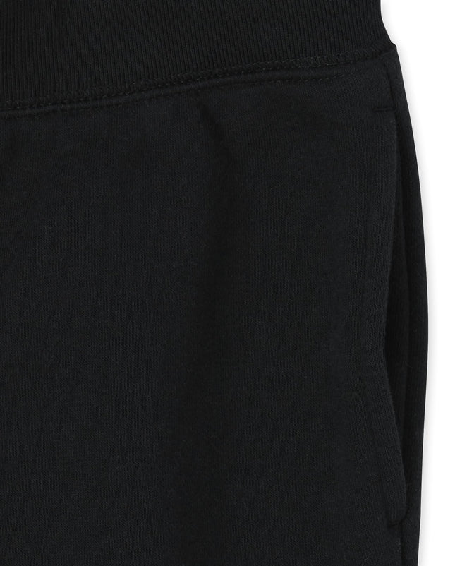 The Children's Place boys Active Fleece Jogger Pants, Black/New Navy/Smoke 3 Pack, Medium US