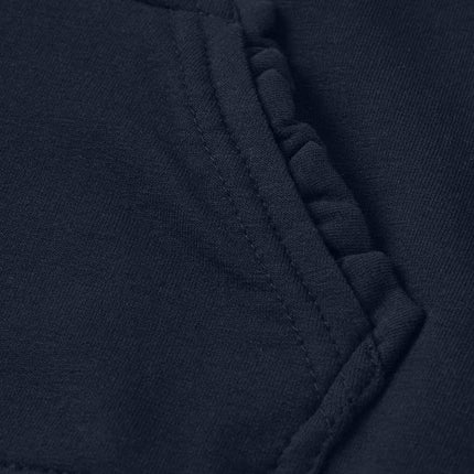 Gymboree Girls and Toddler Long Sleeve Zip Up Hoodie Sweatshirt, Navy Slate, 3T