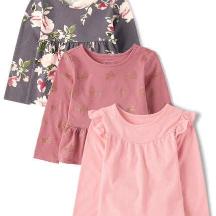 The Children's Place Baby Toddler Girls Long Sleev