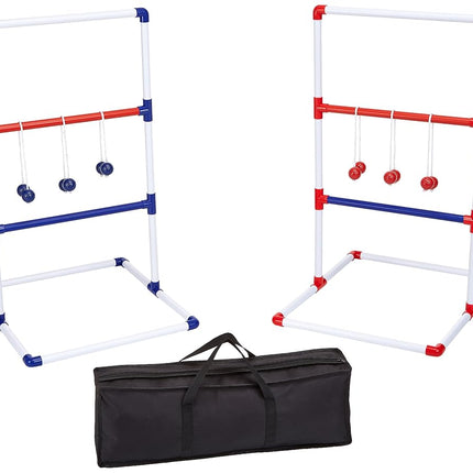 Amazon Basics Ladder Toss Outdoor Lawn Game Set wi
