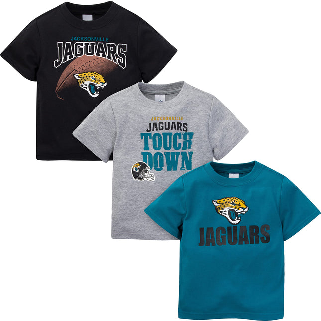 NFL Gerber Unisex Baby 3 Pack Short Sleeve Team Fa