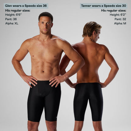 Speedo Men's Swimsuit Jammer Eco ProLT Solid Team Colors