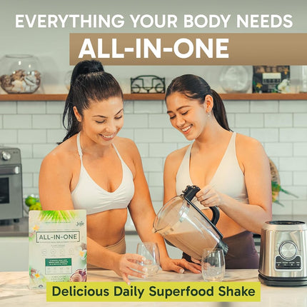 All-In-One Superfood Protein Shake | Complete Superfood Shake (Chocolate, Plant Based)