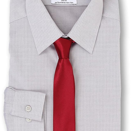 Calvin Klein mensDress Shirt Slim Fit Non Iron Her