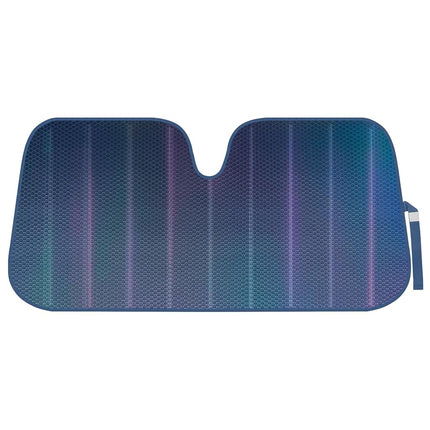 BDK Iridescent Matte Black Front Windshield Sunsha