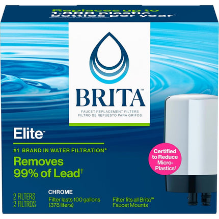 Brita 42618 Brita On Tap Replacement Filter (Chrome) (Packaging May Vary)