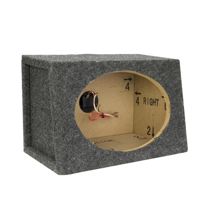 Scosche SE69KT 6x9 Single Car Speaker Enclosure wi
