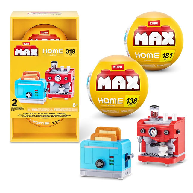 MAX Premium Home Series 1 Combo Coffee Machine and Toaster 2-Pack
