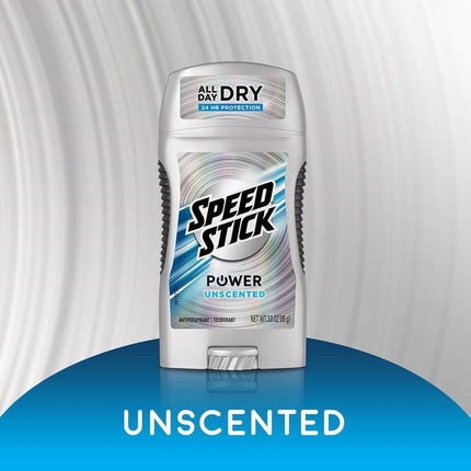 Speed Stick Anti-Perspirant Deodorant, Unscented 3 Oz (Pack Of 3)