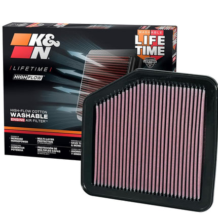 K&N Engine Air Filter: High Performance Premium Washable Replacement Filter: Compatible 2004-2015 Toyota/Lexus (Crown Royal, Rav4, Reiz, Mark X, IS 250, IS 350, IS 220, GS 350, IS 300, GS430) 33-2345