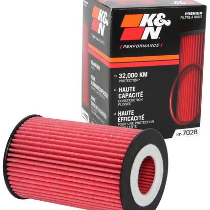 K&N Premium Oil Filter: Designed to Protect your Engine: Fits Select MERCEDES BENZ Vehicle Models (See Product Description for Complete Fitment Information) HP-7028