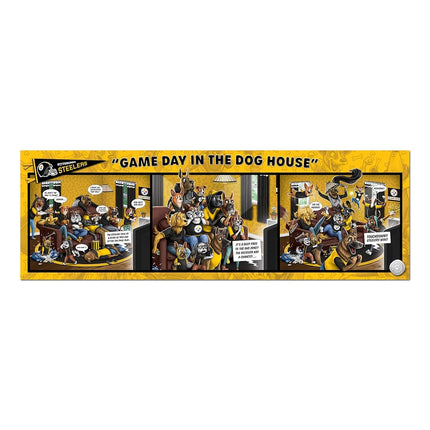 YouTheFan NFL Pittsburgh Steelers Game Day in The Dog House 1000pc Puzzle