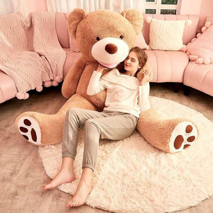 IKASA Giant Teddy Bear Plush Toy Stuffed Animals 200cm