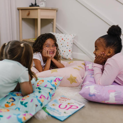 Transat de sol Wildkin pour enfants – Léger et facile à transporter, idéal pour les soirées pyjama et la sieste, oreiller non inclus – Licornes