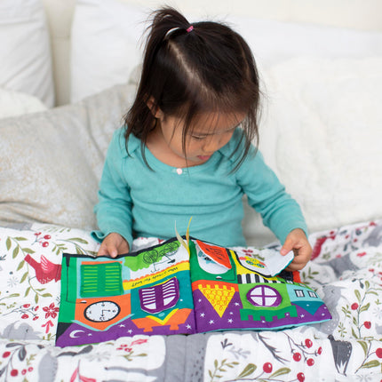 Libro de actividades para niños, Multi Textura Peekaboo
