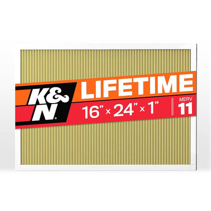 K&N HVAC Filter; 16 X 24 X 1, MERV 11