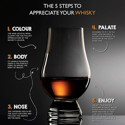 GLENCAIRN Crystal Cut Whisky Glass in Gift Carton