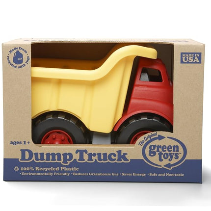 Green Toys Dump Truck, Yellow, 7.5 in*10.0 in*7.0 in
