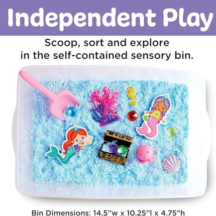 Creativity for Kids Sensory Bin: Mermaid - Mermaid Toys and Sensory Bins for Toddlers, Sensory Box and Bin Filler, Toddler Activities and Gifts for Girls (Ages 3+)