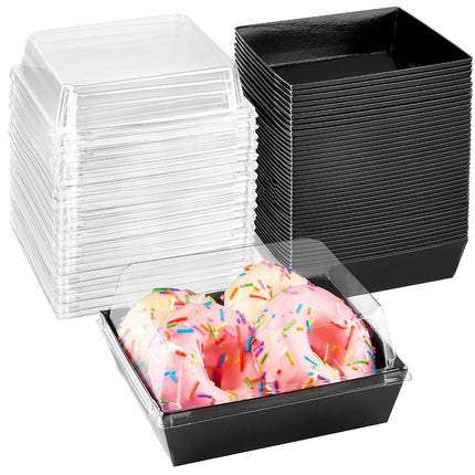 Ocmoiy Small Charcuterie Boxes with Clear Lids, To