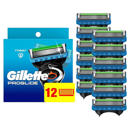 Gillette ProGlide Mens Razor Blade Refills, 12 Cou