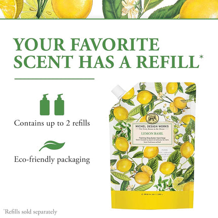 Michel Design Works Scented Drawer Liners Foam 17.6 Oz. Lemon Basil