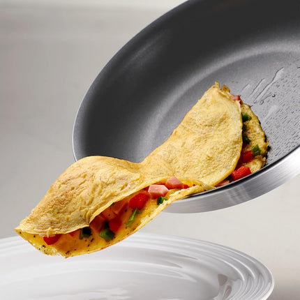 Tramontina Professional Aluminum Nonstick Restaraunt Fry Pan, 10", Gray Handle, 80114/038DS
