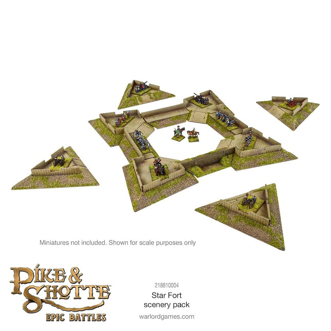 Pike and Shotte Epic Battles: Star Fort Scenery Pack