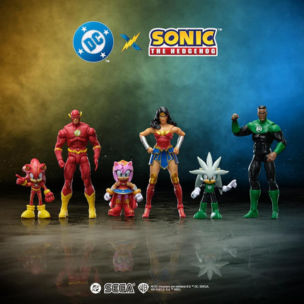 DC x Sonic the Hedgehog 2.5" & The Flash 5" Action Figure Multipack