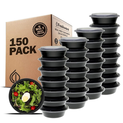 Freshware Meal Prep Containers with lids [150 Pack