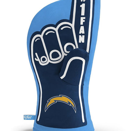 YouTheFan NFL Los Angeles Chargers #1 Oven Mitt, 1