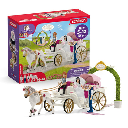 Schleich Horse Club - 109Pc Wedding Carriage Plays