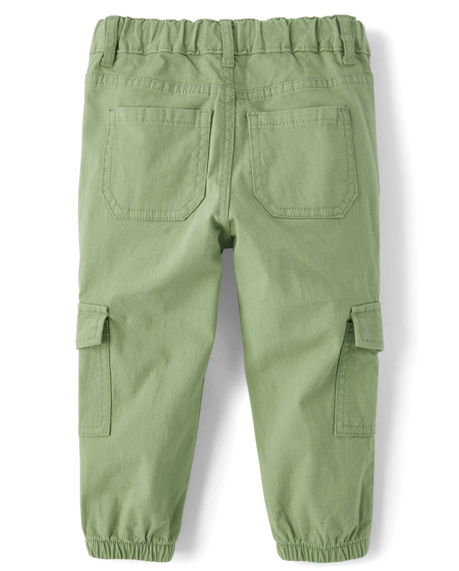 Pantalon cargo de jogging pour bébés filles The Children's Place, Misty Glen, 6-9 mois