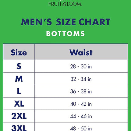 Fruit of the Loom Calzoncillos tipo bóxer que no se suben para hombre 4LBL7CX - Varios colores - Talla S