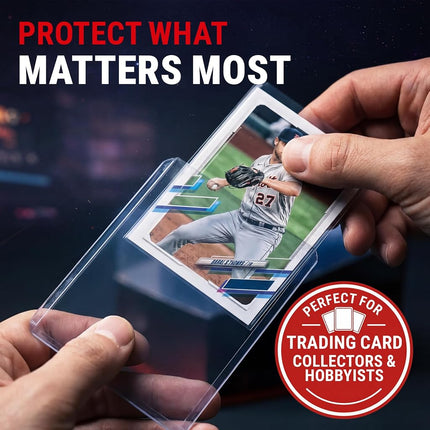 Ultra Pro 3" x 4" Trading Card Toploader & Card Sleeve Bundle (200 ct.)