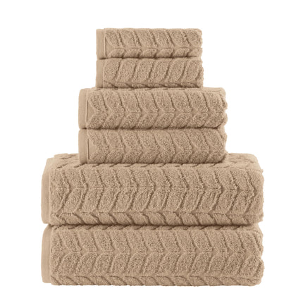 Elegant Comfort Luxury 6-Piece 100% Turkish Cotton