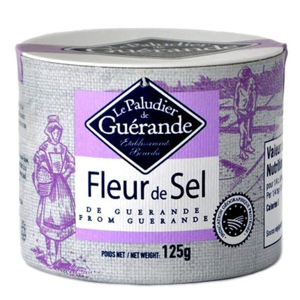 The French Farm Fleur de Sel de Guerande - French finest sea salt Le Paludier 4.4 oz