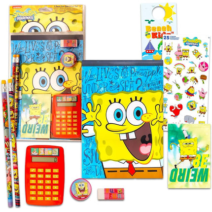 Nickelodeon Spongebob School Supplies Value Pack -