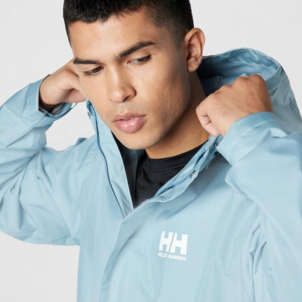 Helly Hansen Mens Seven J Jacket, Windy Blue, M