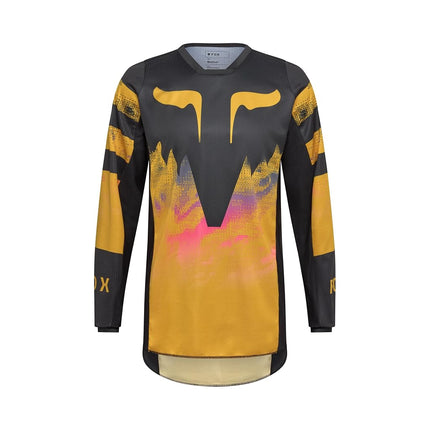 Fox Racing Men's 180 Kairos Motocross Dirt Bike Jersey, Tangerine, X-Small
