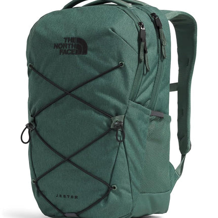 THE NORTH FACE Jester Everyday Backpack | Water Repellent Commuter Daypack, 16" Laptop Sleeve, Huge Main Compartment, Duck Green Dark Heather/Tnf Black, One Size, Jester Everyday Laptop Backpack |