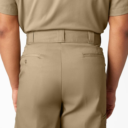 Dickies Men's 15 Inch Inseam Work Short with Multi Use Pocket - Beige -